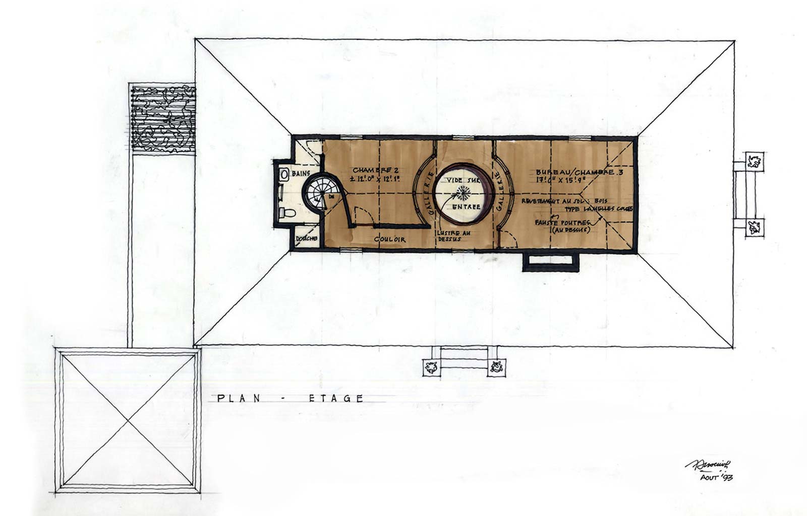 drawing by Jean-Francois Koenig ©